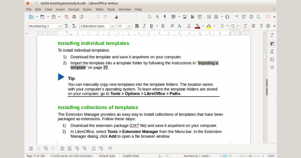 Open Source Software LibreOffice