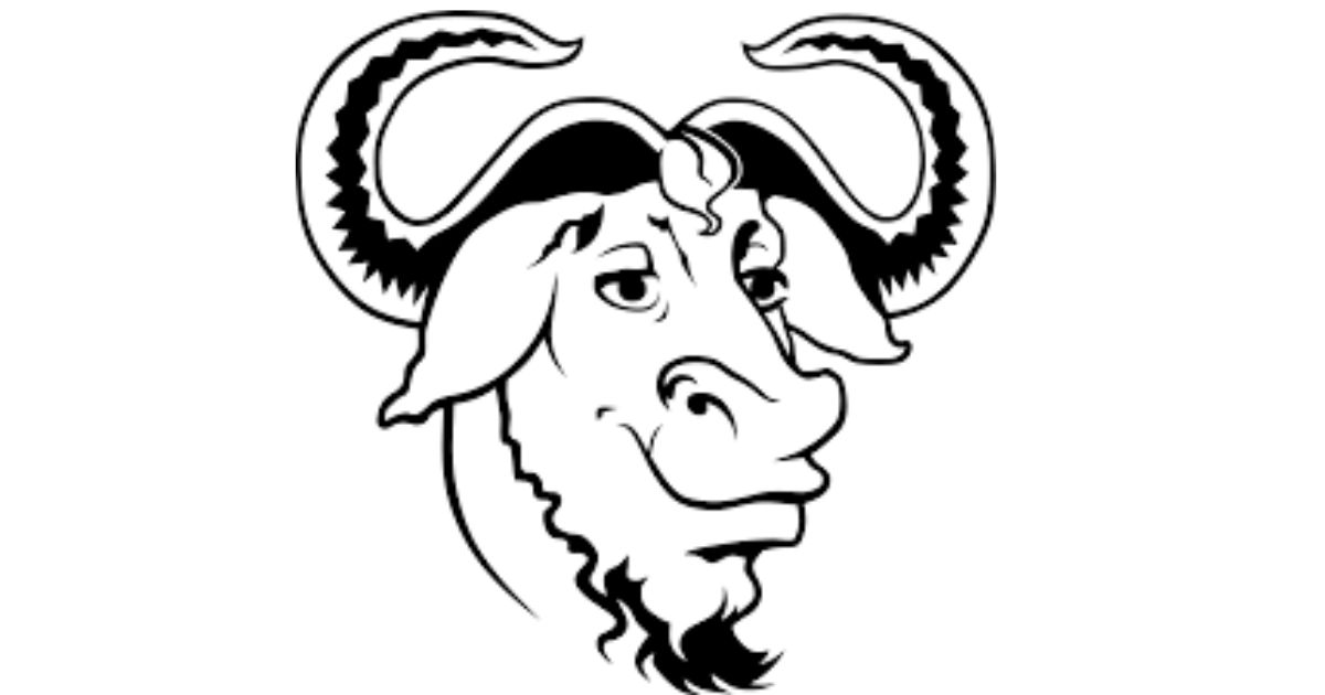 the gnu logo