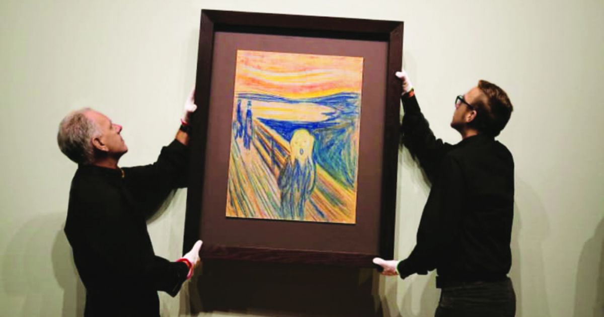 the scream by edvard munch