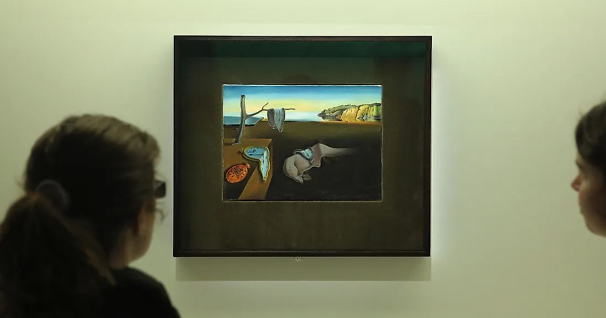 the persistence of memory by salvador dalí