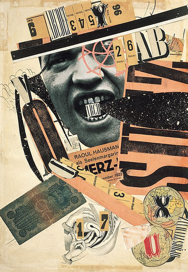 "abcd" by raoul hausmann