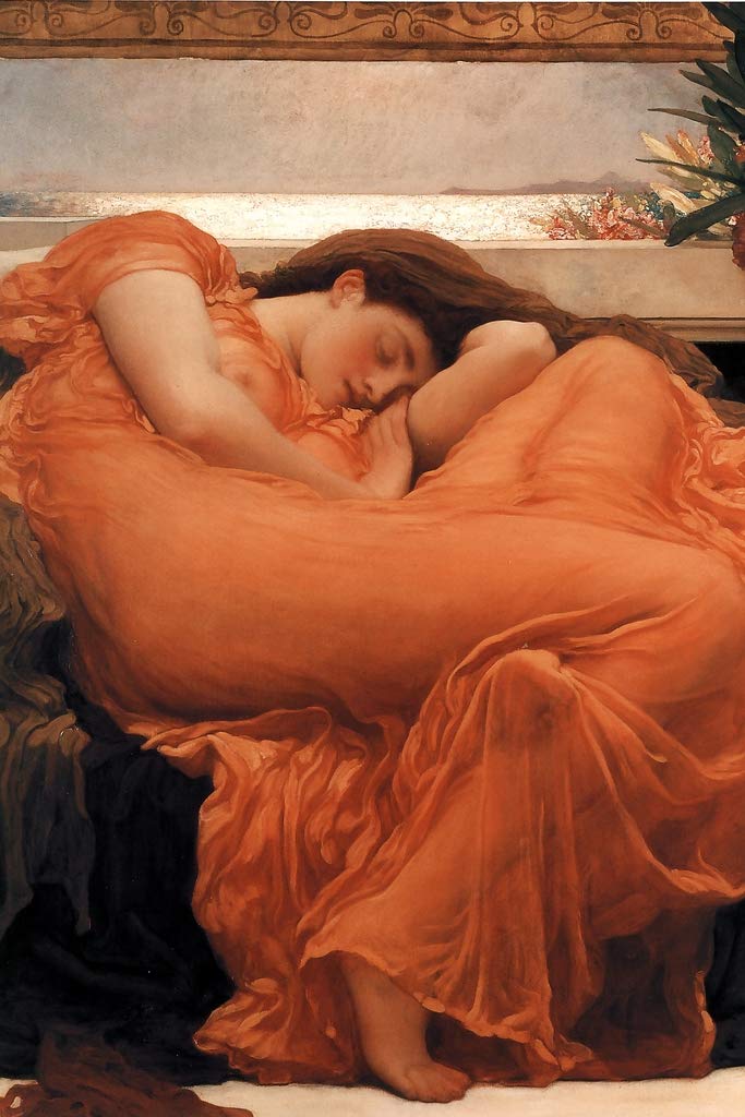 flaming june - baron frederic leighton (england)