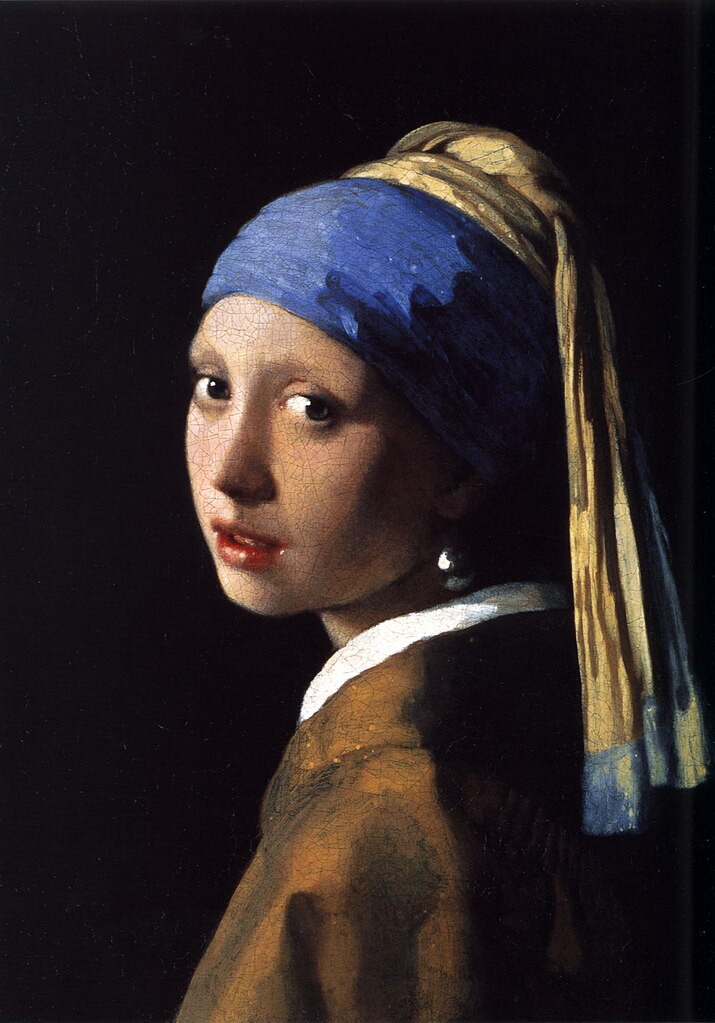 girl with a pearl earring - johannes vermeer (netherlands)