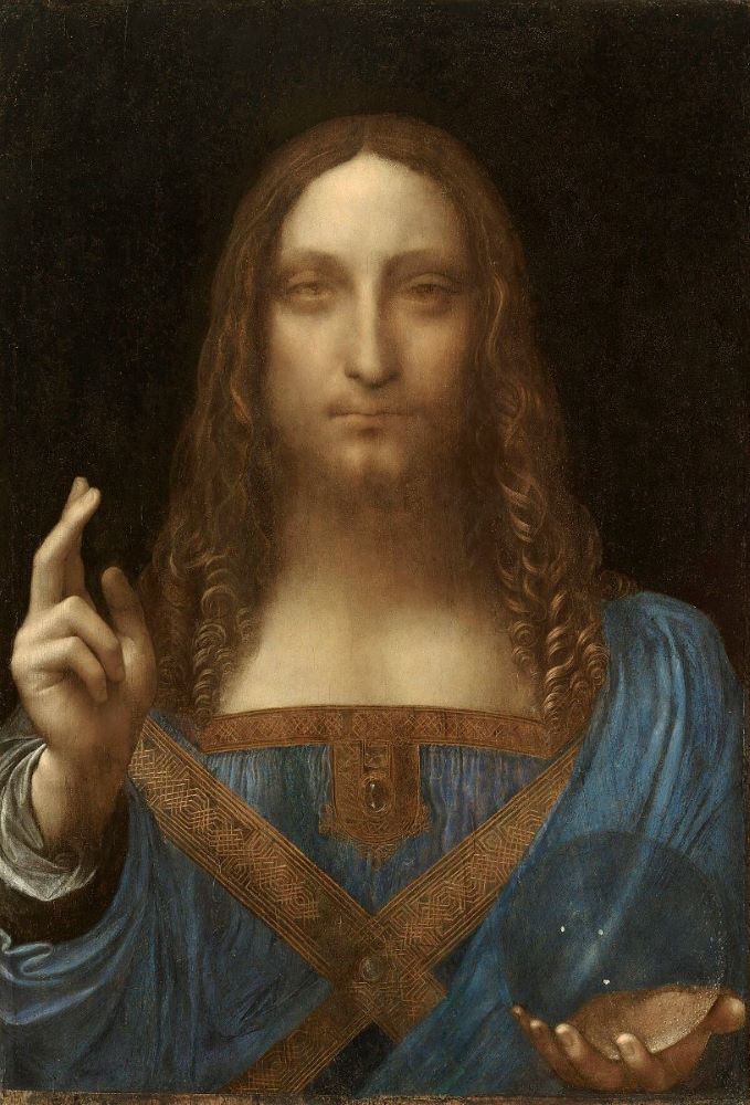 salvator mundi - leonardo da vinci