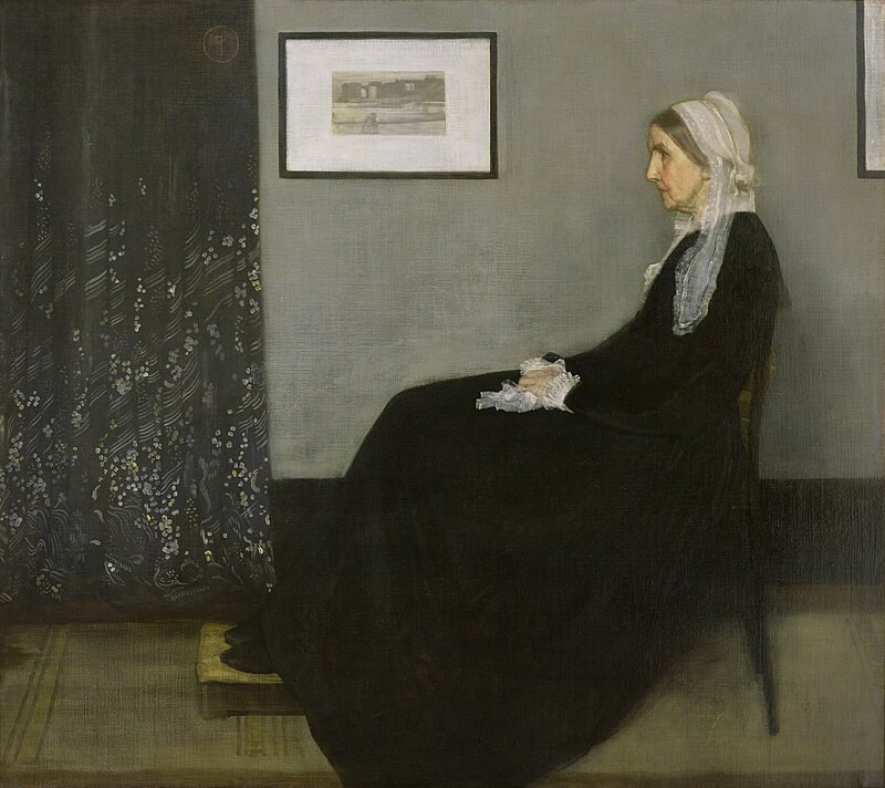 whistler’s mother - james mcneill whistler (usa)