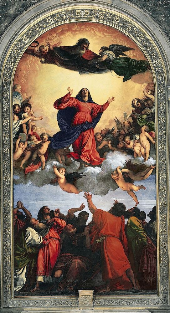 assumption of the virgin by titian