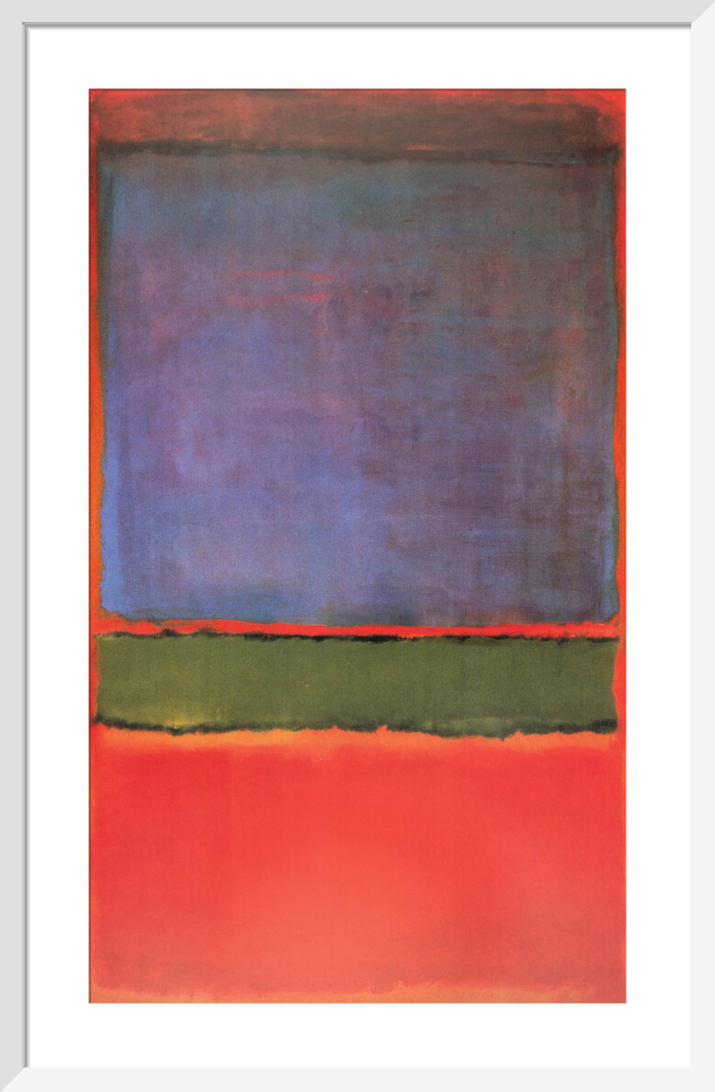 no.6 (violet, green and red) - mark rothko