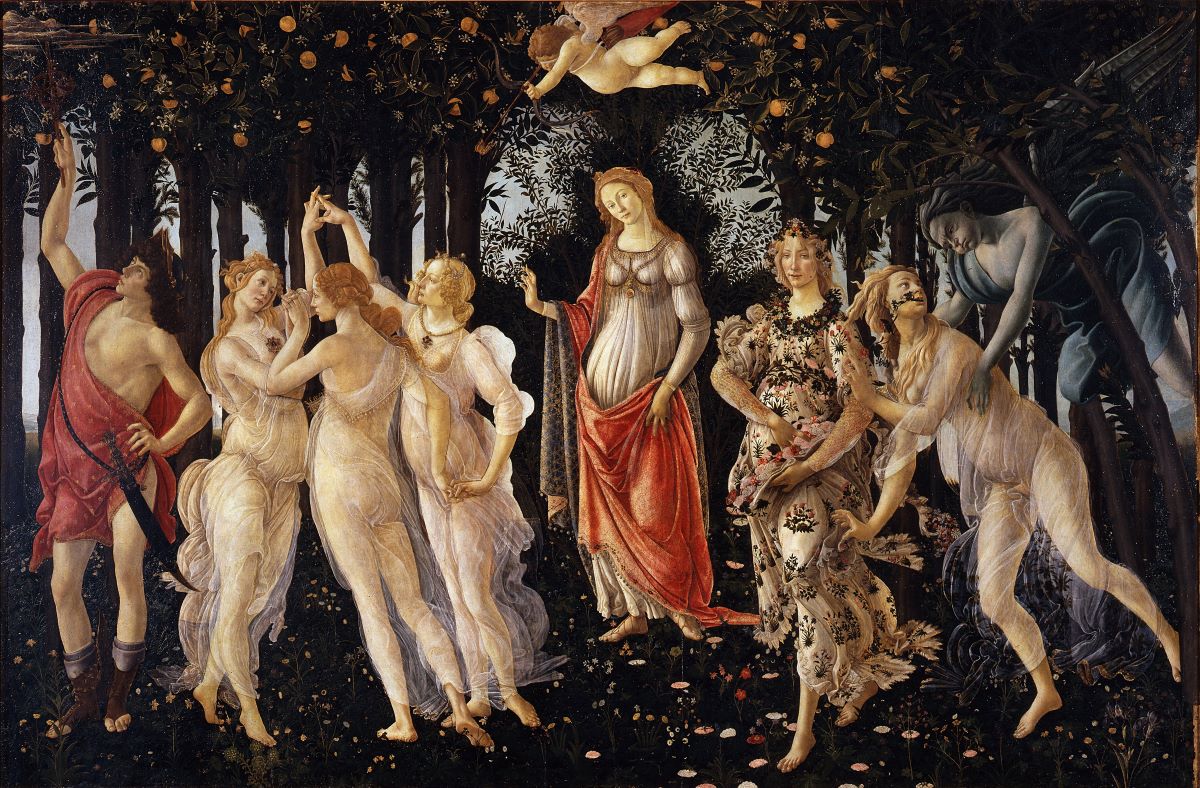 primavera by sandro botticelli