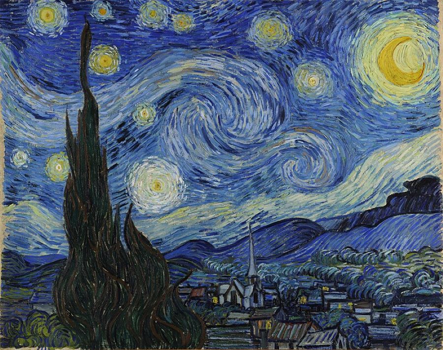 starry night – van gogh – 1889