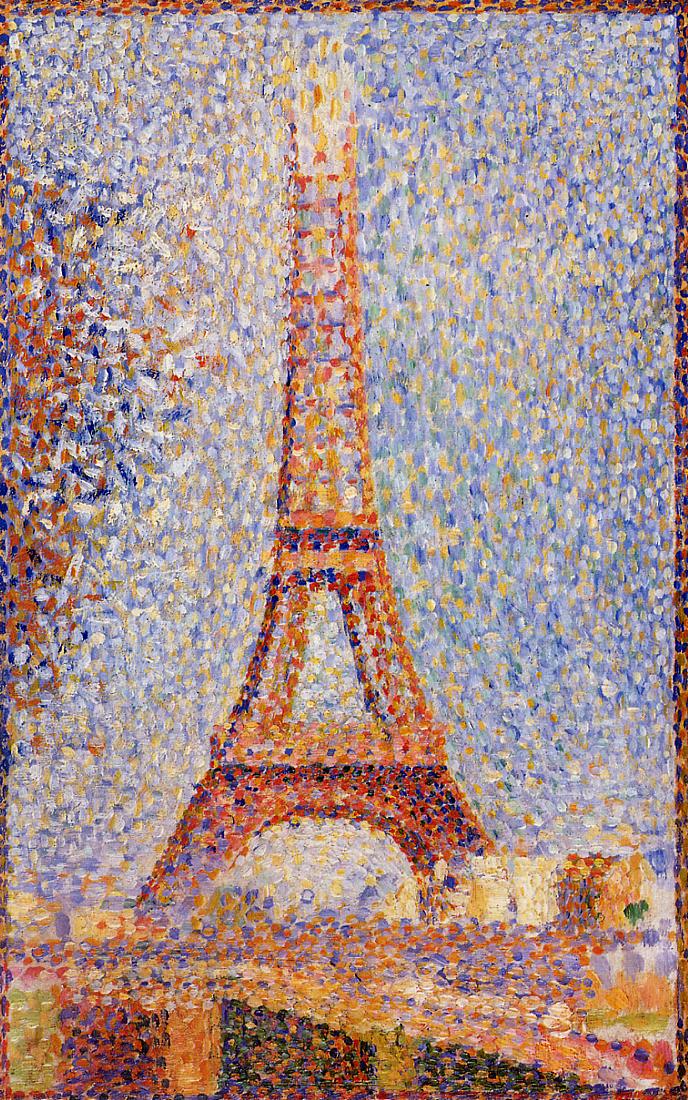 the eiffel tower – georges seurat