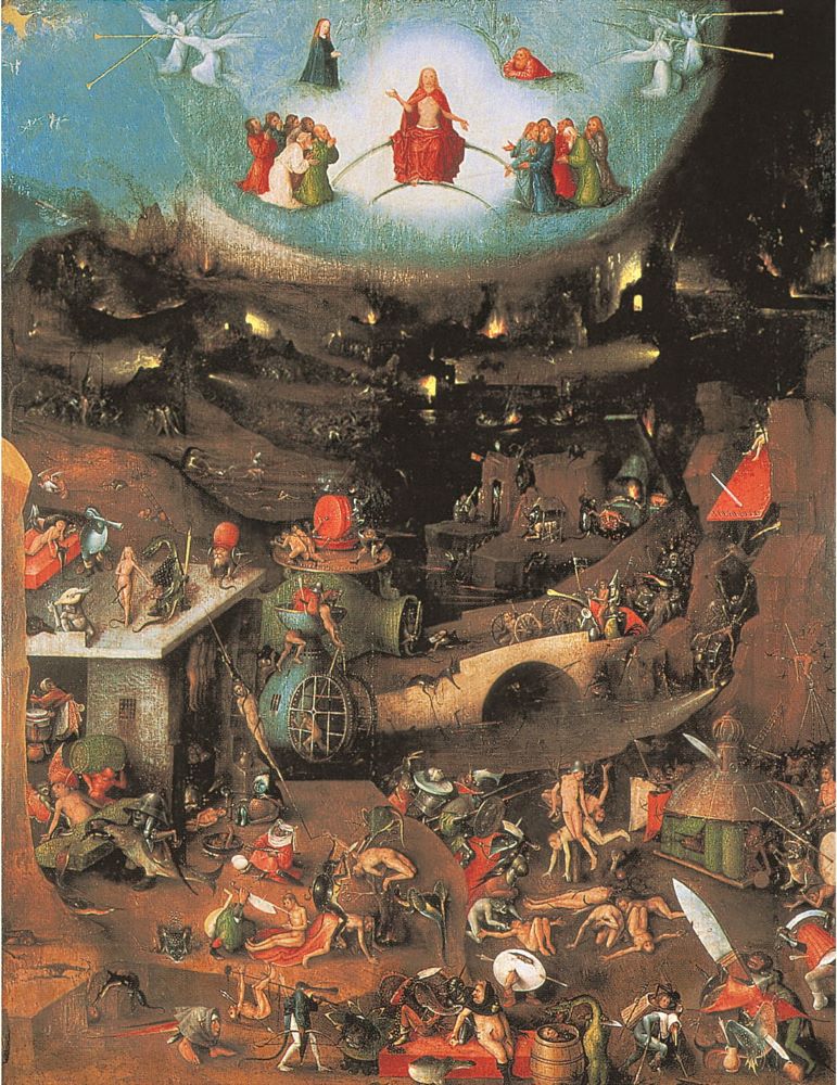 the last judgment by hieronymus bosch