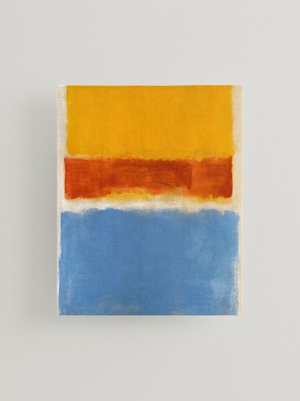 untitled (yellow, red and blue) - mark rothko