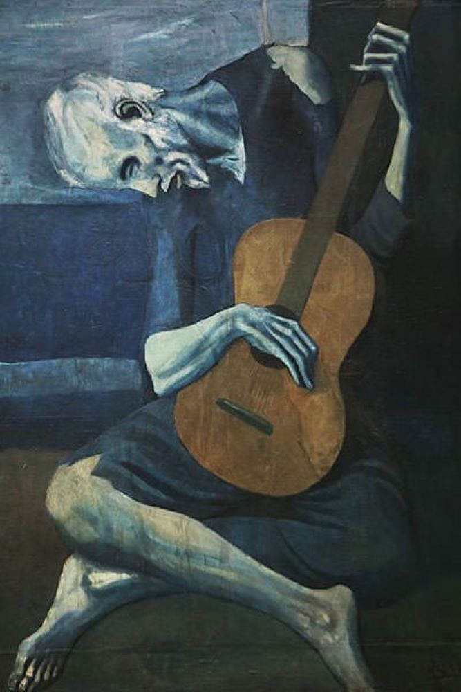 the old guitarist, 1904