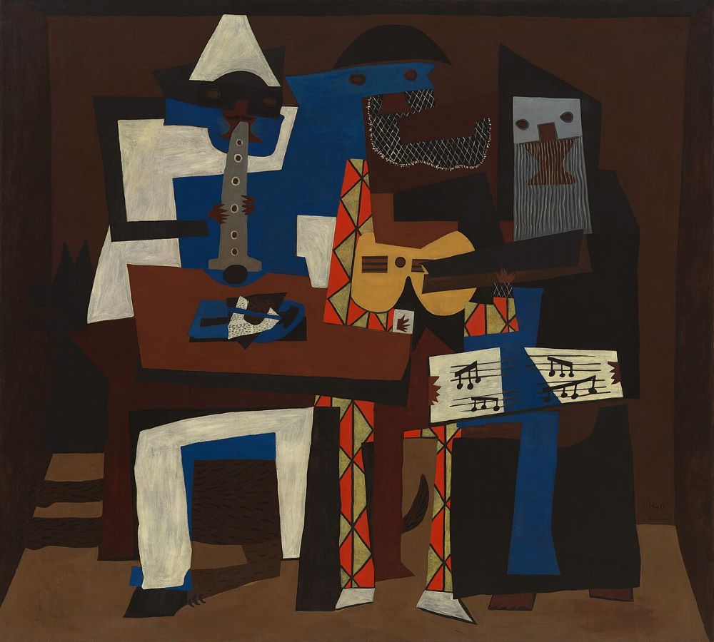 three musicians, 1921